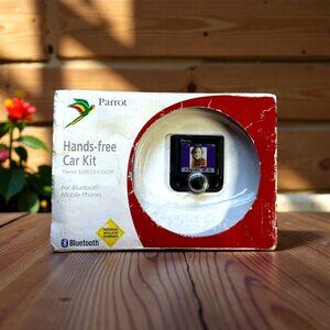 Parrot CK3200 LCD Bluetooth Hands-free Car Kit - Color Screen - NEW & SEALED